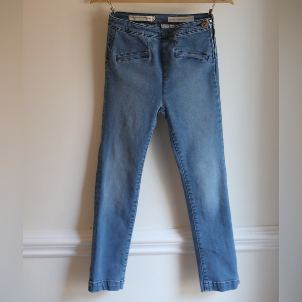 Pilcro by Anthropologie High-Rise Denim Leggings‎ | Size 26